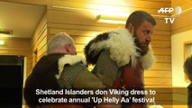 Shetland’s Vikings gear up for 'Up Helly Aa' festival