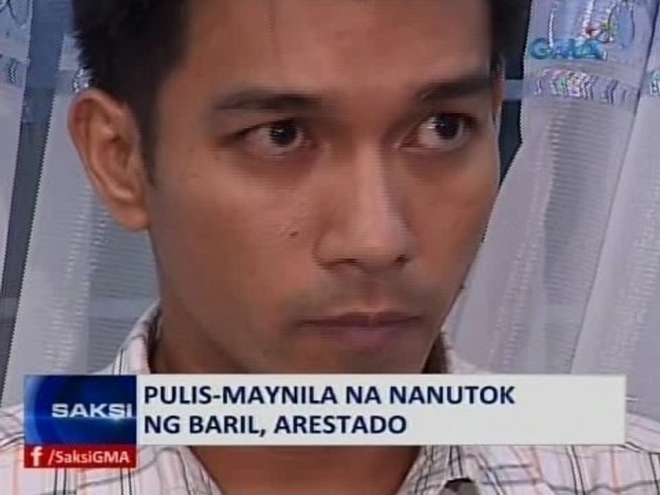 Saksi: Pulis-Maynila na nanutok ng baril, arestado