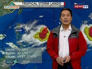 BT: Weather update as of 11:48 a.m. (October 15, 2015)