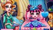 Baby Monster Flu Doctor Gameplay - Baby Caring Games - Fun Baby Girl Games