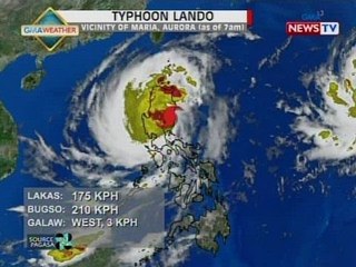 NTVL: Weather update as of 9:22 p.m. (October 18, 2015)