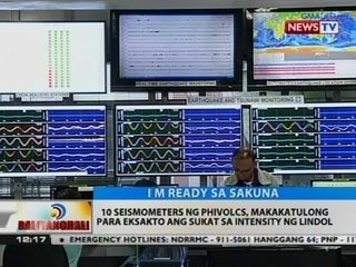 BT: 10 seismometers ng PHIVOLCS, makakatulong para eksakto ang sukat sa intensity ng lindol