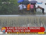 UB: Ilang residente sa Las Piñas, sinuong ang tubig ng dam