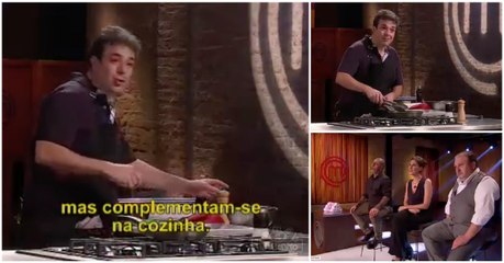 "Masterchef Brasil" legenda concorrente português e instala-se a polémica nas redes sociais