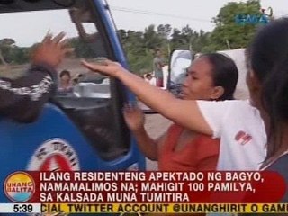 UB: Ilang residenteng apektado ng bagyo sa San Leonardo, Nueva Ecija, namamalimos na