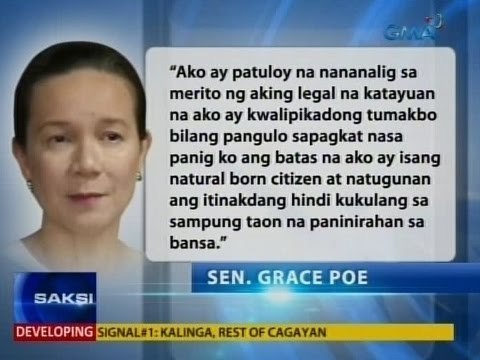 Saksi: Ikatlong petisyon na kumukwestyon sa kandidatura ni Poe, inihain sa Comelec