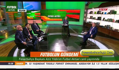 Aziz Yıldırım, Göksel Gümüşdağ'a canlı yayında cevap verdi!