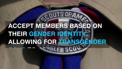 Boy Scouts will now allow membership to transgender boys