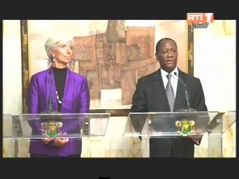 Le Président de la république a accordé une audience à Mme Christine Lagarde, DG du FMI