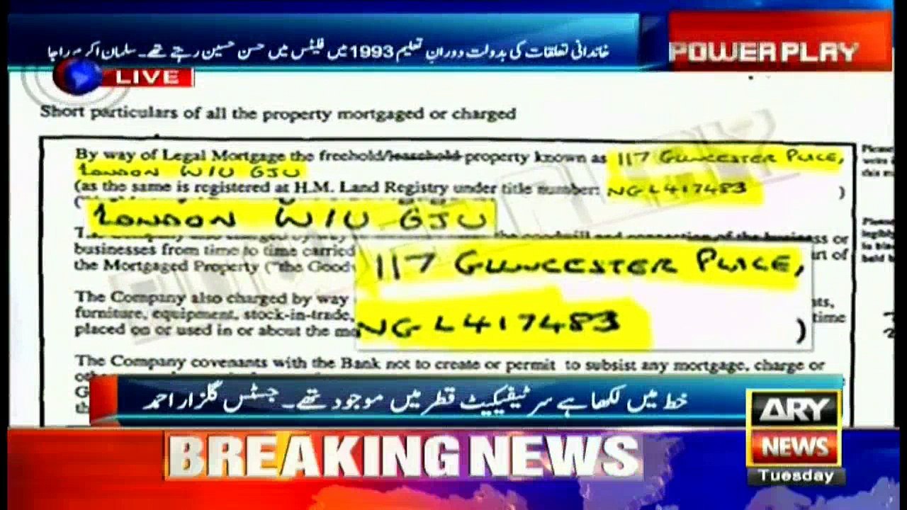 Arshad Sharif brings documents of another company owned by Hasan Nawaz