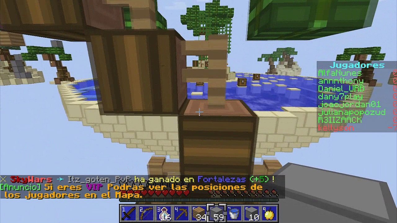 minecraft skywars so perco nessa disgraça