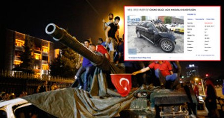 15 Temmuz'da Tankın Ezdiği Araç Satışa Çıktı! Sosyal Medya Sallandı