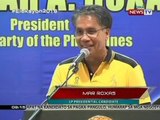 SONA: LP standard bearer Mar Roxas, pinasok ang Isabela na lalawigan ni Binay