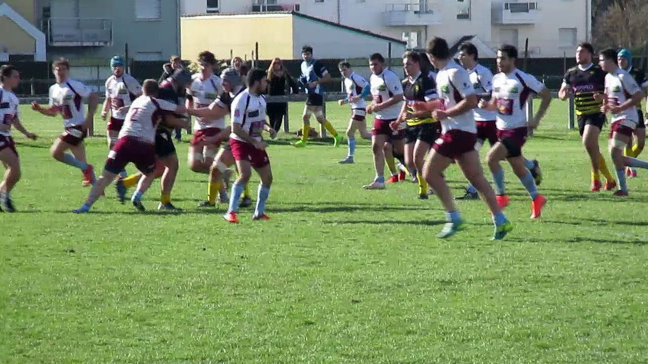 smr espoirs-bourgoin Essai NABARO