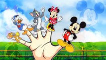 Mickey Mouse Cartoons Finger Family Rhymes | Minions Banana Finger Family Children Nursery Rhymes