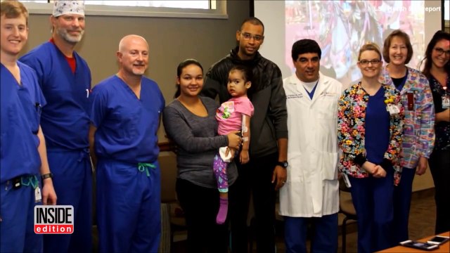 Une petite fille se fait opérer d'une tumeur de 2,5 kilos sur le visage