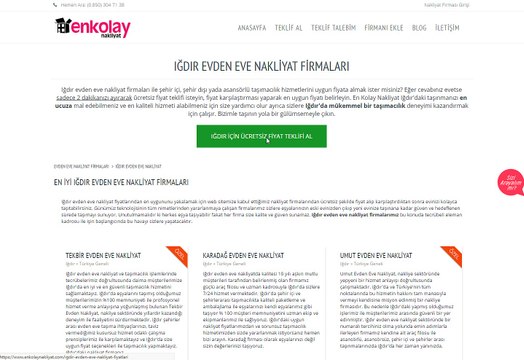 Iğdır Evden Eve Nakliye Firmaları