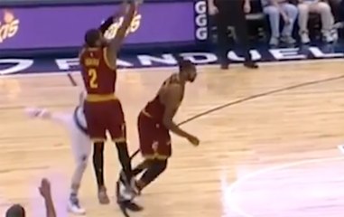 Kyrie Irving Makes Seth Curry Look Like a Damn Fool