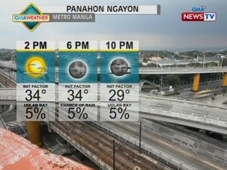 Download Video: BT: Weather update as of 12:00 p.m. (Nov. 02, 2015)