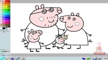 Jogo de Meninas / Família Peppa Pig Painting Paint / Best Games for kids