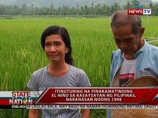 SONA: Itinuturing na pinakamatinding El Niño sa kasaysayan ng Pilipinas, naranasan noong 1998