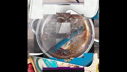 The easiest way to save a scorched pan without scrubbing