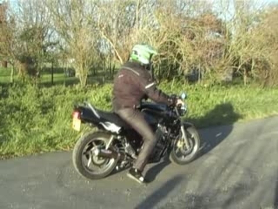 Burn de bastien CB 500