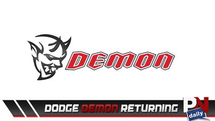 Dodge Is Resurrecting The Demon Name