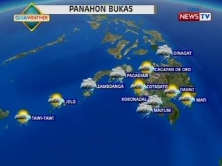 NTVL: Weather update as of 10:39 p.m. (November 5, 2015)