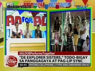 24Oras: Aldub, nag-ala Guy at Pip sa kanilang "Gaya-Gaya Pa More" special performance