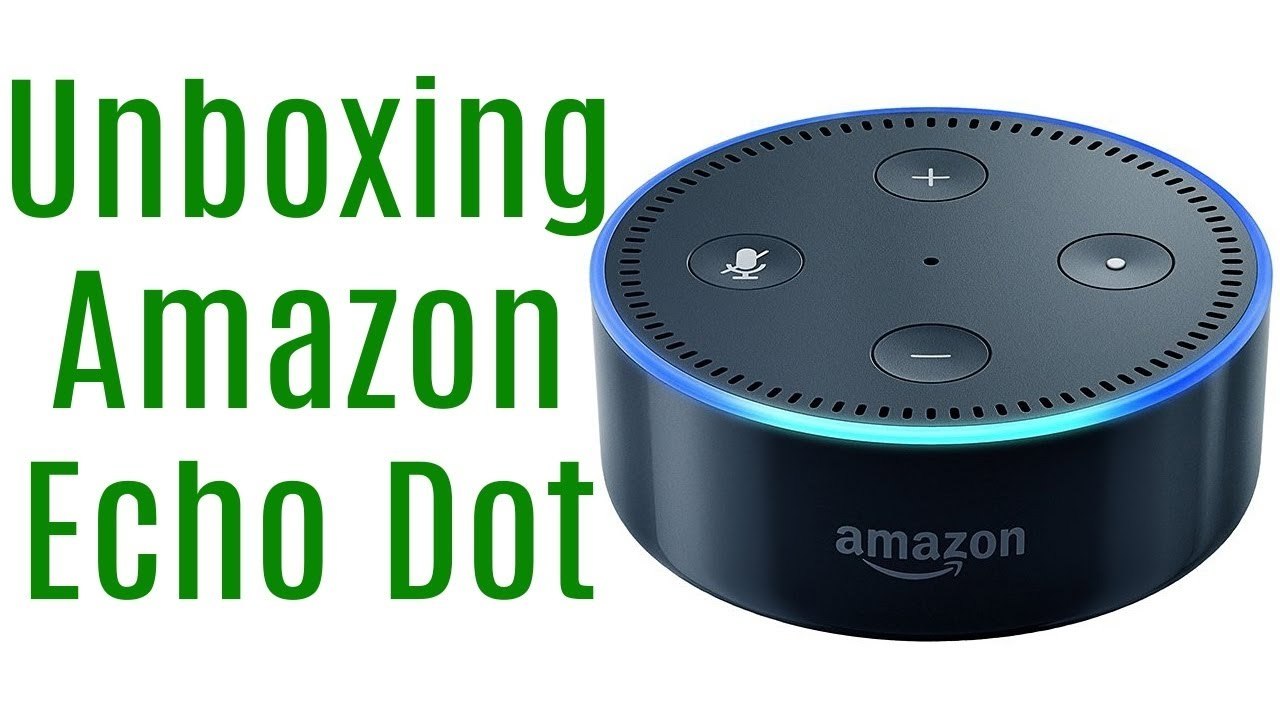 Unboxing: Amazon Echo Dot [DE | 4K]