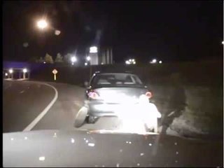 Dashcam of fatal shooting of Ronald Carden