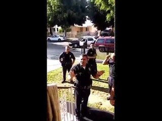 This is What an Arrest for a Bicycle Helmet "Violation" Looks Like in a Police State