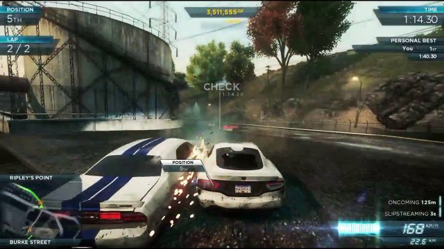 NFS Most Wanted 2012:Gameplay | SRT Viper GTS all races (PC HD)