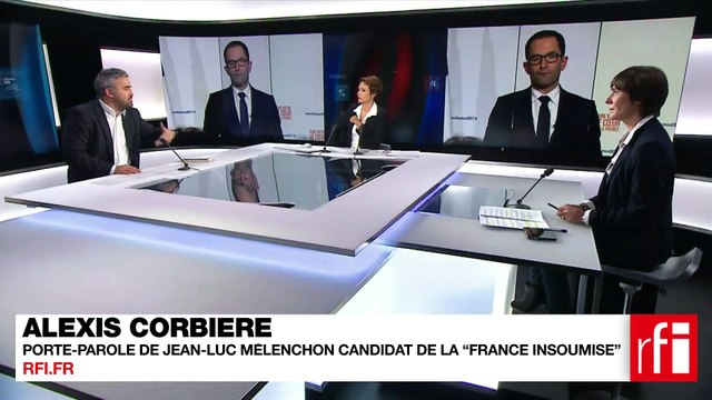 Alexis Corbière, porte-parole de Jean-Luc Mélenchon pour l'élection présidentielle