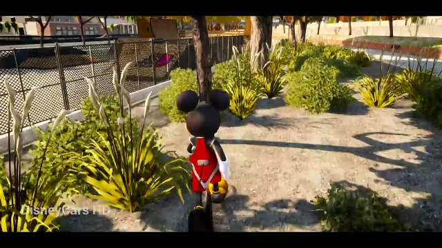 MICKEY SPIDERMAN HULK Meet Disney Pixar #Cars Lightning #McQueen Nursery Rhymes Songs for Childrens