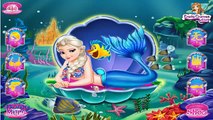 Disney Frozen ELSA mermaid dress games for kids | Frozen ELSA and ANNA songs