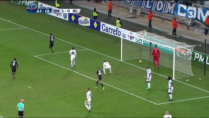 Football / OM-OL : Tolisso profite d’un travail de Fekir pour égaliser (1-1, 64e)