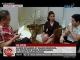 24Oras: Alden Richards at Maine Mendoza, na-interview nang magkasama sa unang pagkakataon