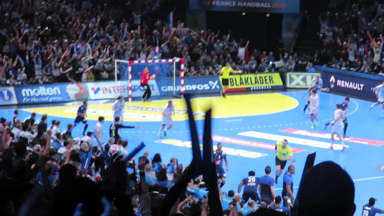 Roucoulette Valentin Porte - France 33 26 Norvège - Finale du Mondial 2017