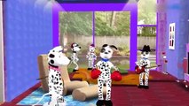 Dog Finger Family Kids Songs | The Finger Family Dalmatian Dog Nursery Rhymes For Children |