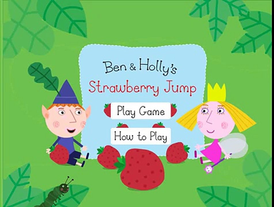 Ben and Hollys Little Kingdom | Strawberry Jump Game | Games for Kids
