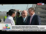 BP: New Zealand Prime Minister John Key, nasa bansa na rin para dumalo sa APEC Summit
