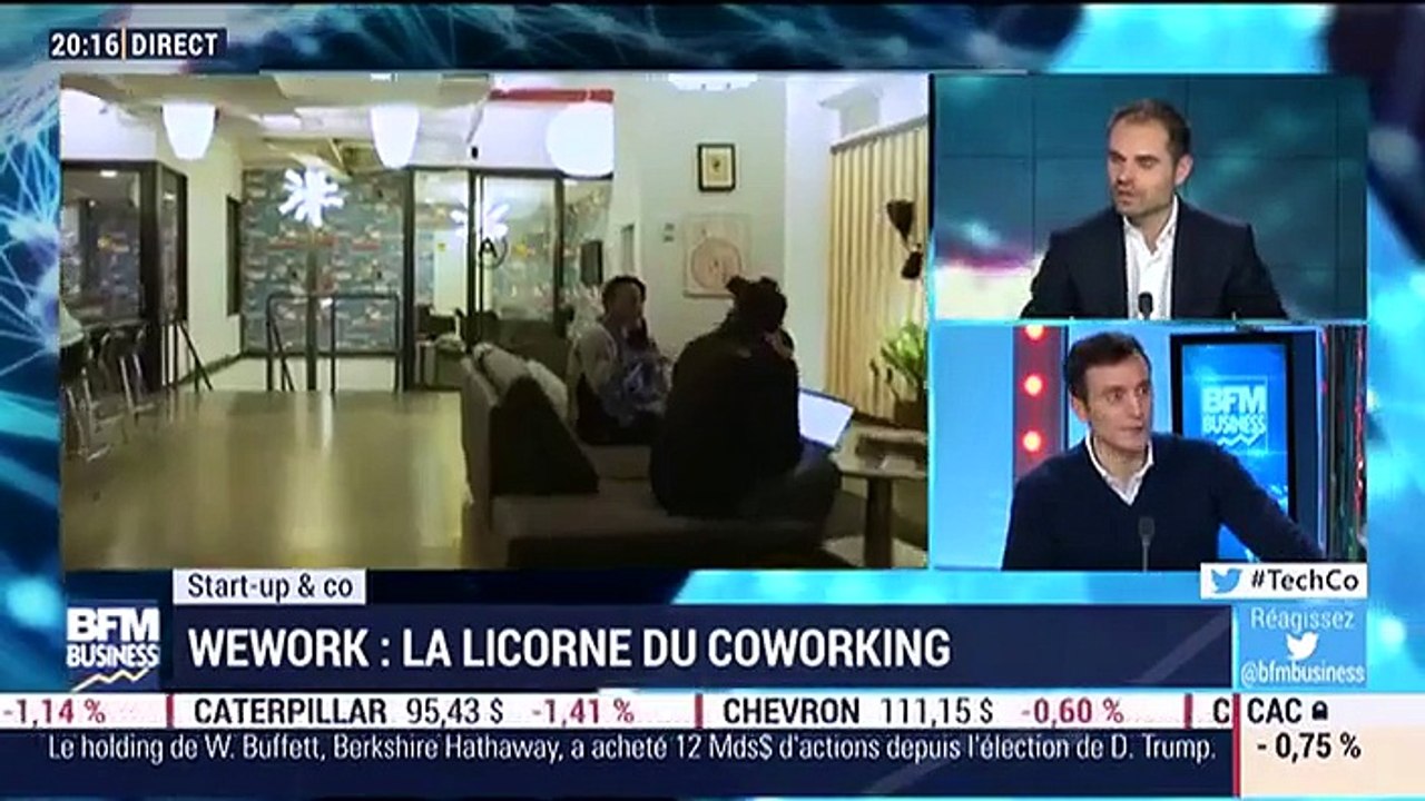 Start-up & Co: WeWork, la licorne du coworking - 31/01