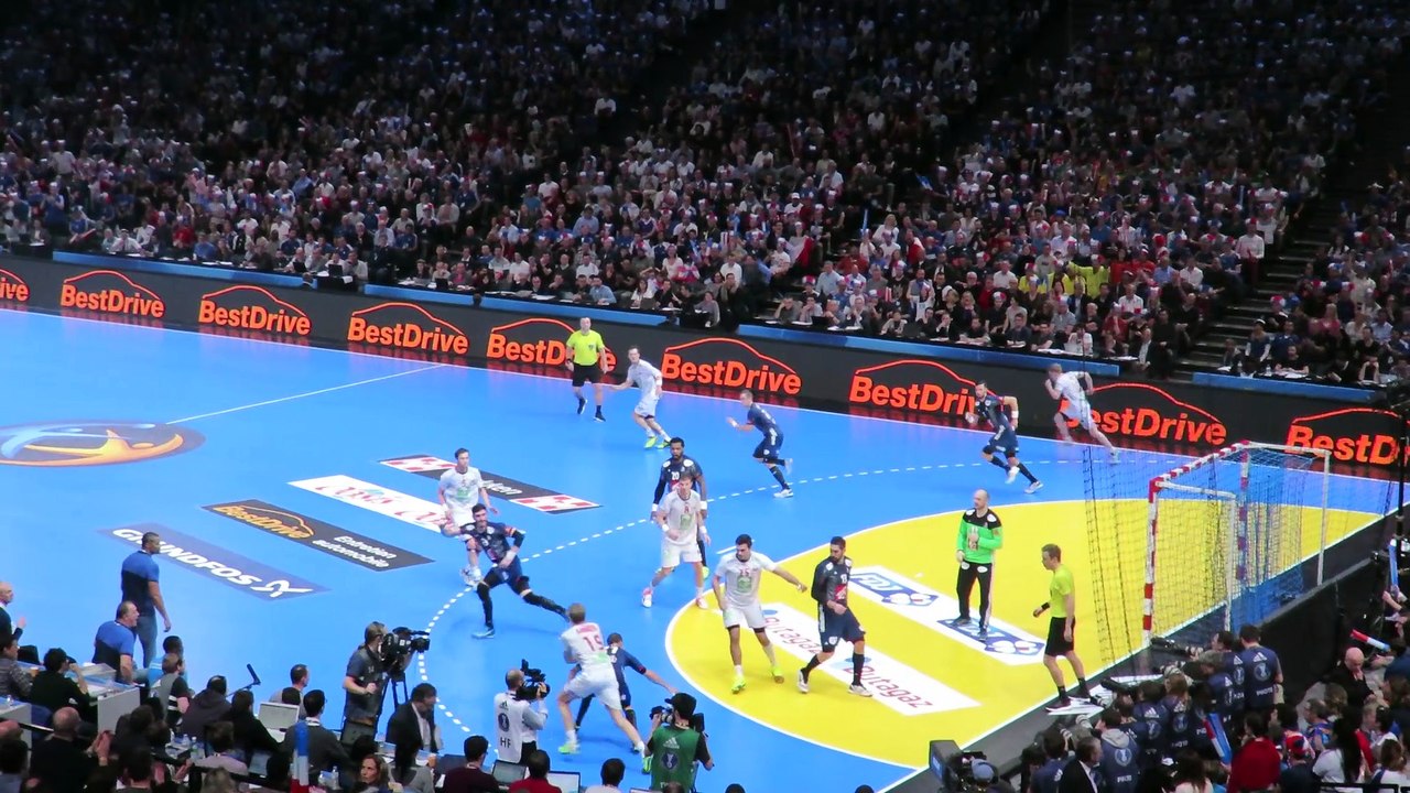 Karabatic aux contres et au but - France 33 26 Norvège - Finale du mondial 2017