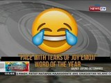 'Tears of Joy' emoji, itinanghal na word of the year ng Oxford dictionaries
