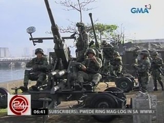 24 Oras: Mga tropang naka-deploy, ininspeksyon ni PNP Chief Marquez