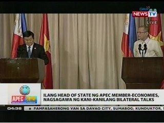 Ilang head of state ng APEC member-economies, nagsagawa ng kani-kanilang bilateral talk