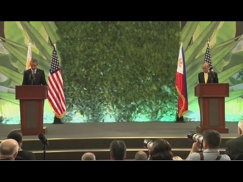 U.S. Pres. Barack Obama and Phil President Benigno Aquino III Joint Press Conference