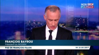 François Bayrou ne soutiendra pas François Fillon